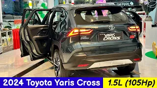 First Look ! 2024 Toyota Yaris Cross 1.5L - Luxury Small SUV | Exterior and Interior Details