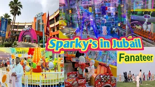 Sparky's in Jubail | Sparky's Amusement Park Near Fanateer Beach in Jubail Saudi Arabia | Eid 2023