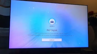 sky Q - Receiver kein Signal über HDMI