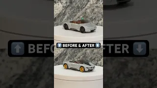 HOW TO CUSTOM HOTWHEELS BMW i8 ROADSTER #hotwheels #diy #cars #custom #bmw