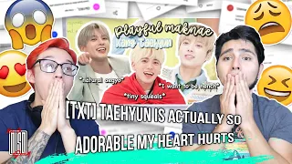 [TXT] Taehyun is actually so adorable my heart hurts | NSD REACTION