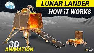 Lunar Orbitor Chandrayaan 3 How it Works #3d