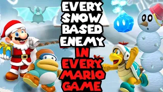 Every Snow Based Enemy in Every Mario Game