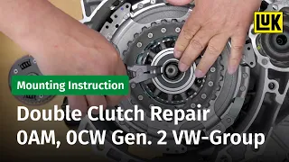Dry Double Clutch Repair - 0AM,0CW trans. Gen.2 (VW group) with the LuK RepSet 2CT & Special Tools