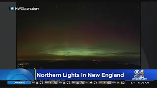 Northern Lights Seen In New England