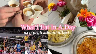 What I Eat In A Day As a Professional Athlete // Game One Playoffs