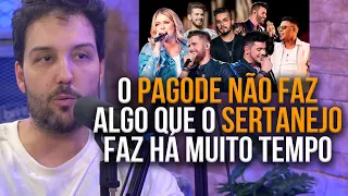 EMPRESÁRIO REVELA DETALHE QUE DIFERENCIA O SEGMENTO DO SERTANEJO E DO PAGODE | Brito Podcast