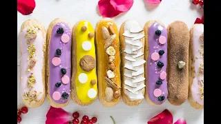 Эклеры☆ Идеальные Заварные Пирожные☆ ÉCLAIR  ☆Pâte à Choux ☆ Choux pastry☆ ASMR