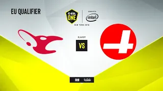 Mousesports vs CR4ZY - ESL One: New York 2019 EU Closed QU  - map1 - de_mirage [Anishared & Craggy]