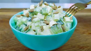 A salad that broke all records for speed of cooking! Only 4 products included