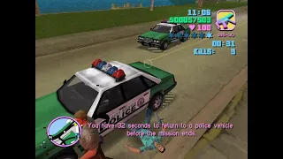 POLICE Mission Killing THIEFS by TOMMY in GTA Vice City#rockstargames #gameplay #viralvideo #gta