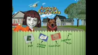 Angela Anaconda UK DVD menu Screen