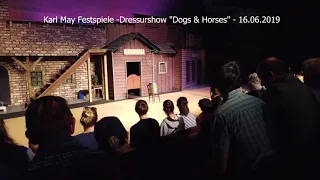 Karl May Festspiele Elspe - Dressurshow Dogs & Horses - 16.06.2019