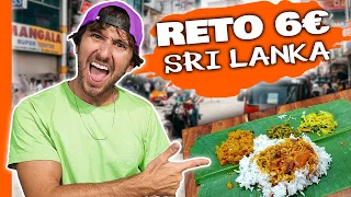 Podremos VIVIR 24 horas en SRI LANKA con solo 6€? | Reto comida