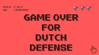 Defang the Dutch Defense! |  Chessimple Solution to the Dutch | 2. Nc3 | Raphael Variation