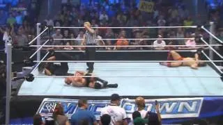 WWE Smackdown - 6/14/2013 Randy Orton and Team Hell No vs The Shield