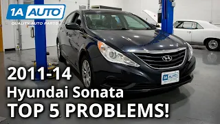 Top 5 Problems Hyundai Sonata Sedan 6th Generation 2011-14