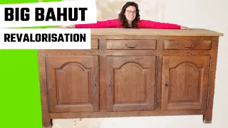 Restauration d'un buffet bahut chêne - comment revaloriser vos meubles en bois