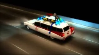 Ghostbusters Ecto-1 Bridge Scene Animation / 3dsMax - Vray 2.0