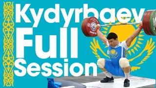 Zhassulan Kydyrbaev (94kg) Full Session 2015 World Weightlifting Championships