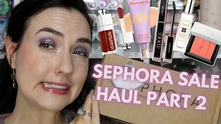 Sephora VIB Sale Try On HAUL Part 2 Spring Sale 2023 | Try On Haul + First Impressions