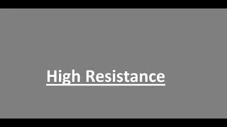 Charmed Powers High Resistance