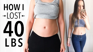 My Weight Loss Story - How I Lost 40 Lbs! | Before & After Pictures