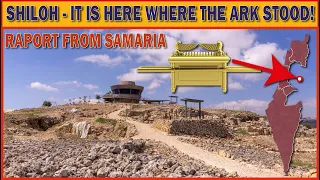 The actual site of the Ark of the Covenant fount at Shiloh in Samaria!