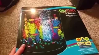 3 gallon Tetra Glofish tank/aquarium kit