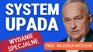 Policja w Pałacu Prezydenckim. Czeka nas rozpad systemu politycznego. Prof. Wojciech Myślecki