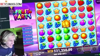 EPIC xQc Casually Winning $6M Online Casino Stream