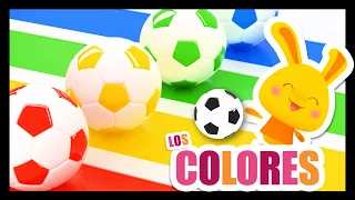 ¡NUEVO! Aprende los colores con balones de Futbol | Titounis