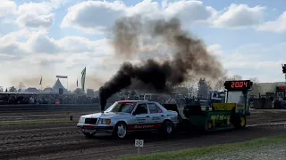 Carpulling DCPO Culemborg 2022 Benz Power 3de run OM606 HX40 8mm dieselmeken