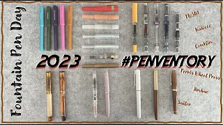 ✒️ Fountain Pen Day 2023 Penventory🖋️ All My Fountain Pens #penventory #fountainpen #collection
