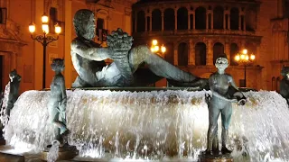 Low Light / Slow Motion DJI Osmo Pocket Test Footage: Turia Fountain Valencia, Spain