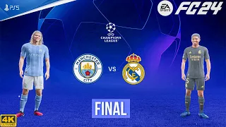 FC 24 - Manchester City Vs Real Madrid - UCL Final 23/24 | PS5™ [4K60] Next Gen