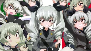 Girls und Panzer but only with Anchovy