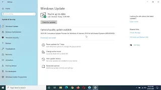 Windows 10 Cumulative Update For Version 21H1 x64 Based Systems - AGAIN!