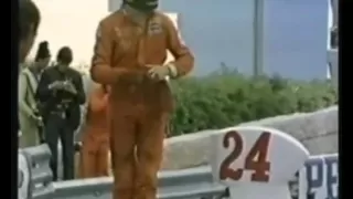 James Hunt Crash Monaco 1975