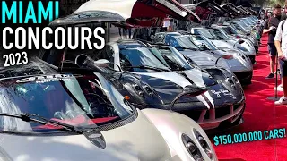 How Many Hypercars in 1 Day?! // Miami Concours 2023