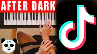 Como tocar " After Dark " en Piano Fácil / Mr.Kitty / Tutorial 👨‍🏫🎹