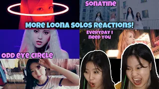 [LOONA Solos] Eclipse, Love Cherry Motion, Singing in Rain, Sonatine, Everyday I Need You Reactions!