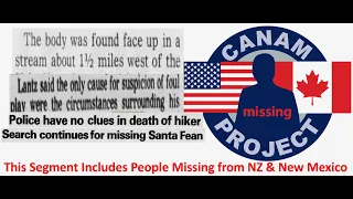 Missing 411 David Paulides Presents Cases from New Zealand and New Mexico