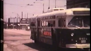 CTA Trolley Busses Roosevelt Road, narrated.