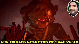 LOS FINALES SECRETOS DE FNAF RUIN !! - FNAF Security Breach RUIN (DLC) con Pepe el Mago (FINAL)