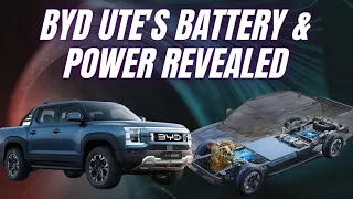 BYD Shark pickup's Blade battery, power and range revealed