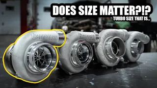 Does size matter? Comparing four generations of Garrett Turbos.