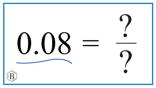 0.08  as a Fraction   (simplest form)