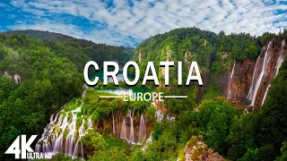 FLYING OVER CROATIA (4K UHD) - Relaxing Music Along With Beautiful Nature Videos - 4K Video HD