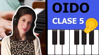 🎼 DESARROLLAR EL OÍDO 👂🏻 MUSICAL  -  CLASE 5 -   MELODÍA SENCILLA (fácil 1r curso)